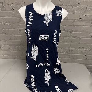 Exist Navy Sports Line Dress